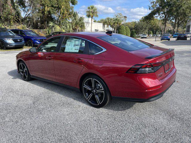 new 2025 Honda Accord Hybrid car, priced at $33,918