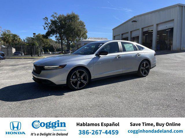 new 2025 Honda Accord Hybrid car, priced at $32,963