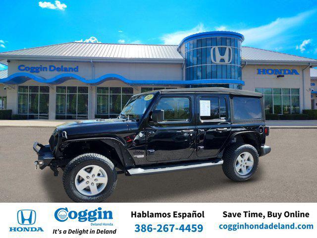 used 2021 Jeep Wrangler Unlimited car, priced at $24,773