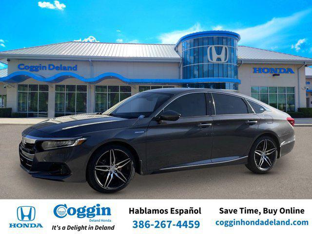 used 2021 Honda Accord Hybrid car, priced at $22,518