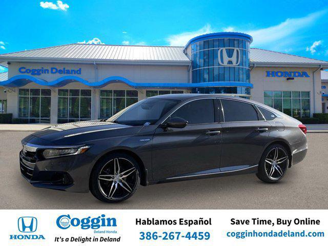 used 2021 Honda Accord Hybrid car, priced at $23,164