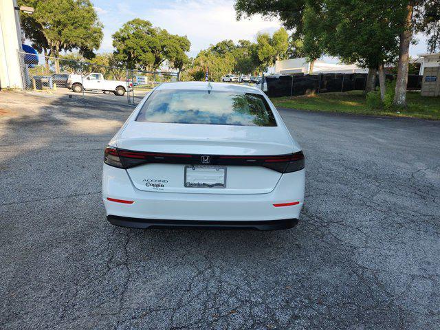 new 2024 Honda Accord car, priced at $28,423