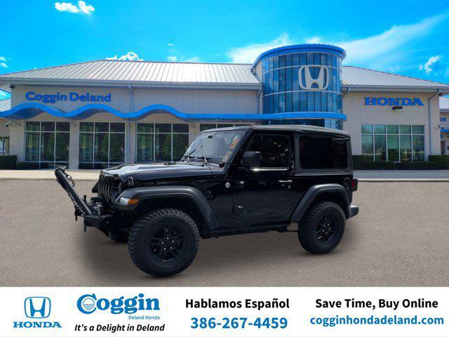 used 2021 Jeep Wrangler car, priced at $26,677