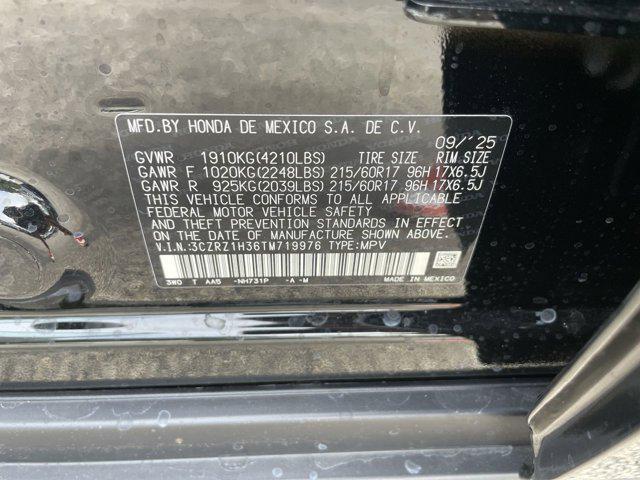 new 2026 Honda HR-V car, priced at $26,714