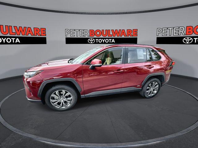 used 2022 Toyota RAV4 Hybrid car, priced at $34,799