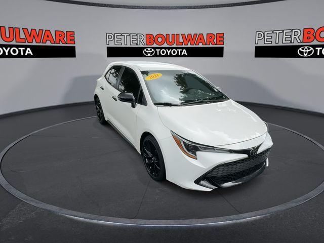 used 2021 Toyota Corolla Hatchback car, priced at $20,496