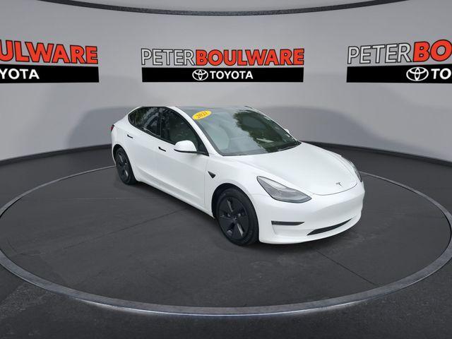 used 2021 Tesla Model 3 car, priced at $23,959