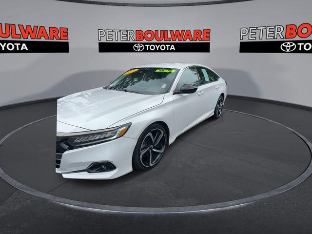 used 2021 Honda Accord car, priced at $19,791