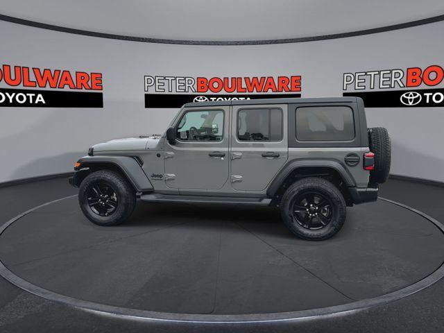 used 2021 Jeep Wrangler Unlimited car, priced at $24,983