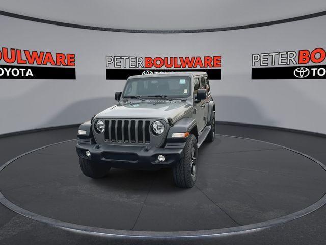 used 2021 Jeep Wrangler Unlimited car, priced at $24,983