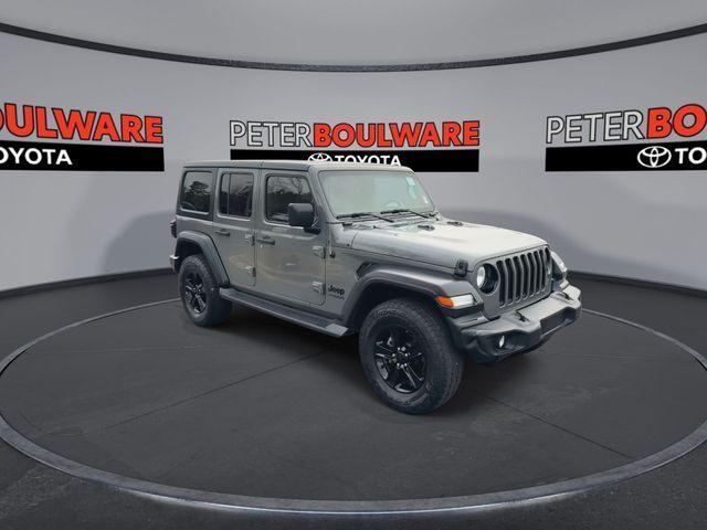 used 2021 Jeep Wrangler Unlimited car, priced at $24,983