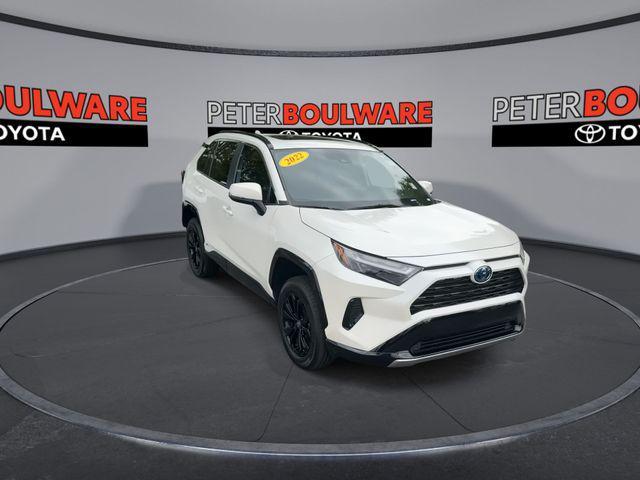 used 2022 Toyota RAV4 Hybrid car, priced at $32,351