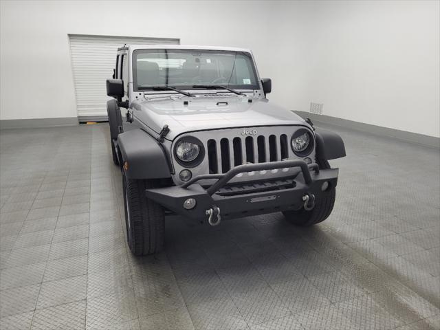 used 2017 Jeep Wrangler Unlimited car, priced at $21,895