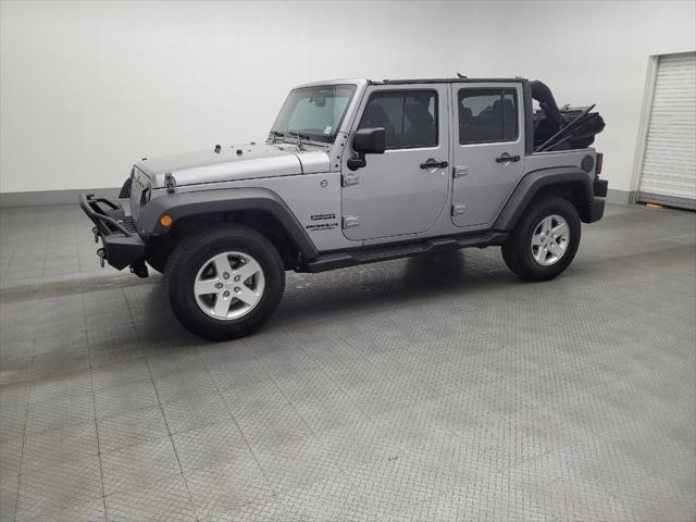 used 2017 Jeep Wrangler Unlimited car, priced at $21,895