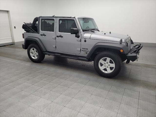 used 2017 Jeep Wrangler Unlimited car, priced at $21,895