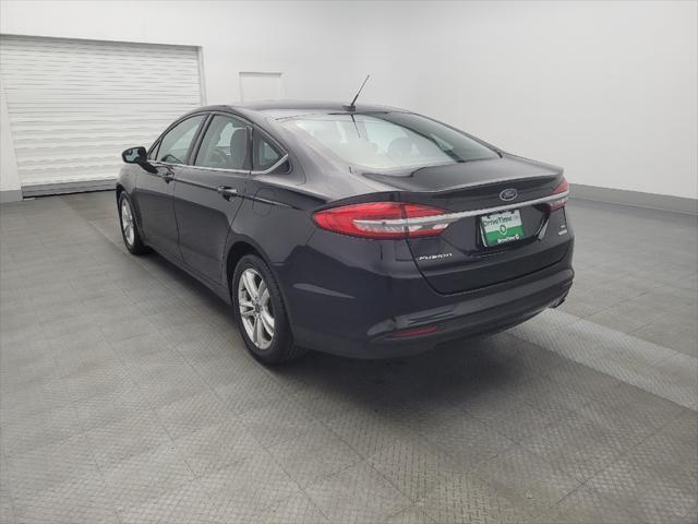 used 2018 Ford Fusion car, priced at $15,495