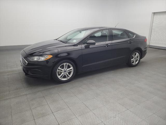 used 2018 Ford Fusion car, priced at $15,495