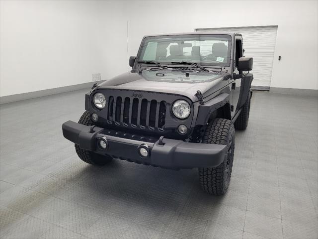 used 2016 Jeep Wrangler car, priced at $21,295