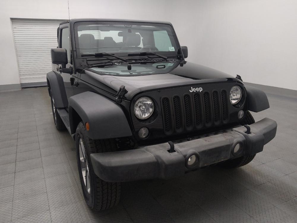 used 2016 Jeep Wrangler car, priced at $18,695