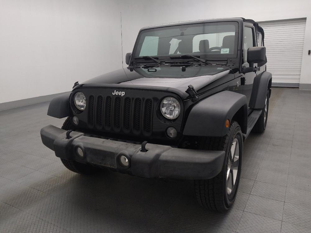 used 2016 Jeep Wrangler car, priced at $18,695