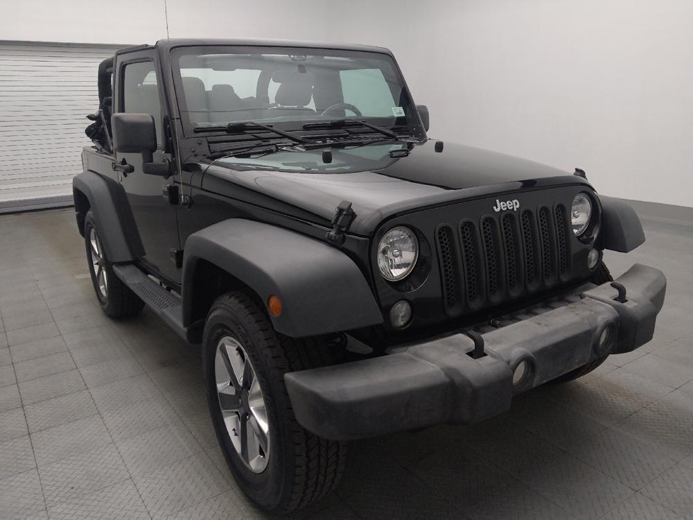 used 2016 Jeep Wrangler car, priced at $18,695