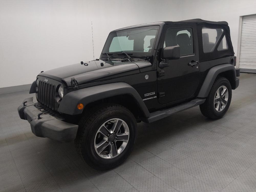 used 2016 Jeep Wrangler car, priced at $18,695