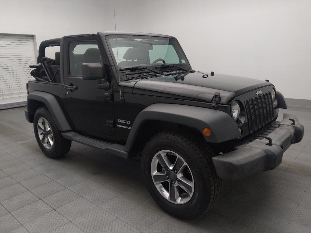 used 2016 Jeep Wrangler car, priced at $18,695