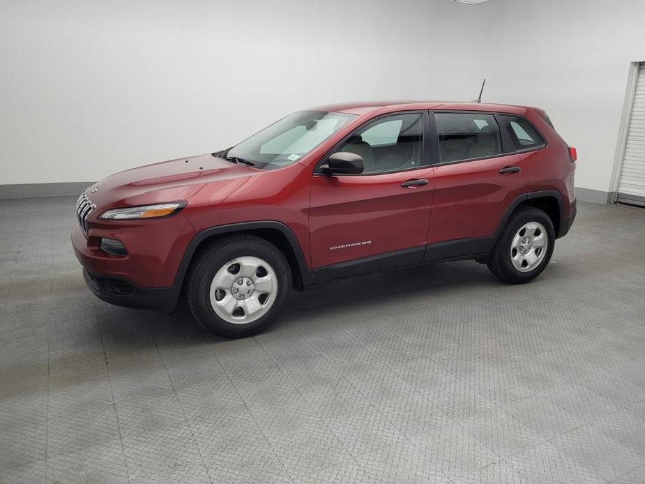 used 2017 Jeep Cherokee car, priced at $15,195