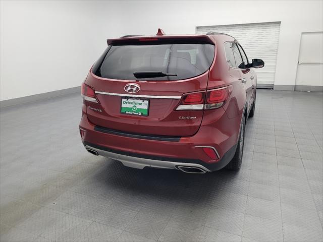 used 2017 Hyundai Santa Fe car, priced at $16,895
