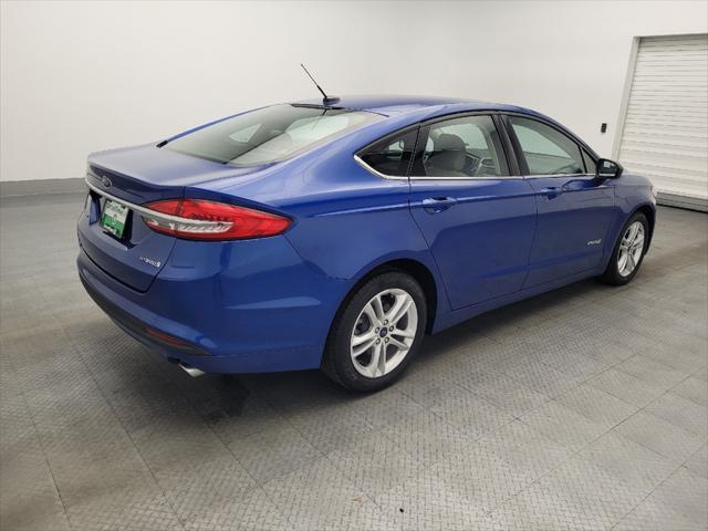 used 2018 Ford Fusion Hybrid car, priced at $14,895