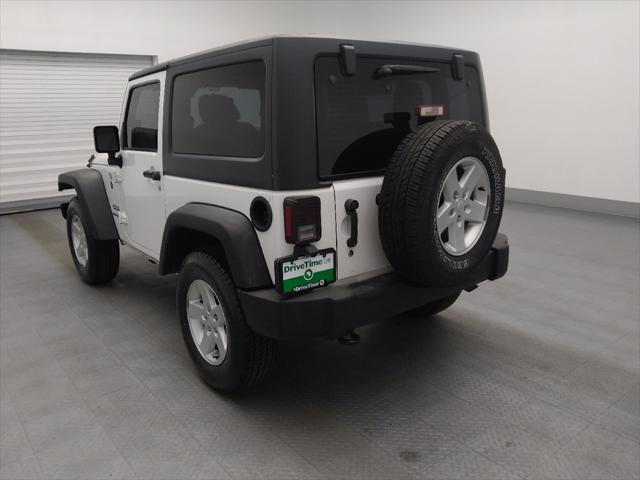 used 2017 Jeep Wrangler car, priced at $19,895