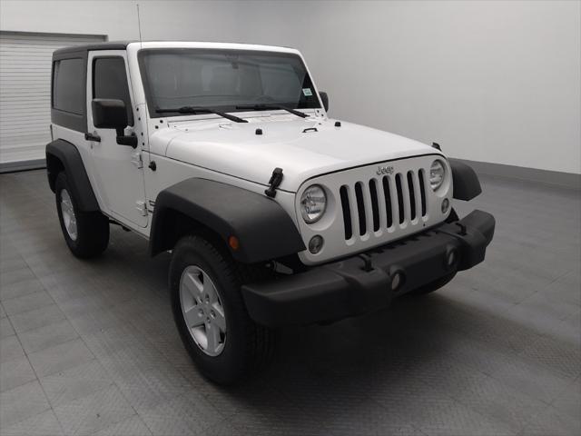used 2017 Jeep Wrangler car, priced at $19,895
