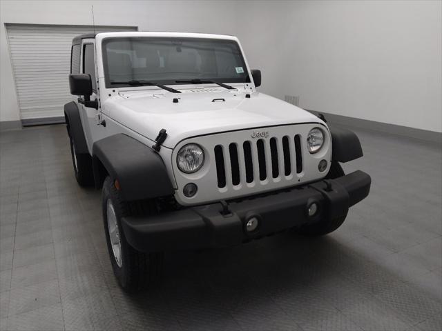 used 2017 Jeep Wrangler car, priced at $19,895