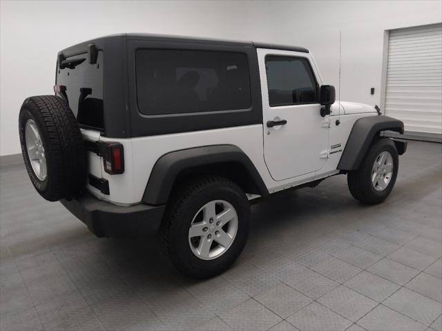 used 2017 Jeep Wrangler car, priced at $19,895