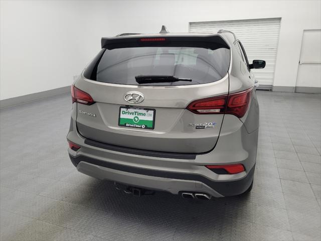 used 2017 Hyundai Santa Fe Sport car, priced at $17,195