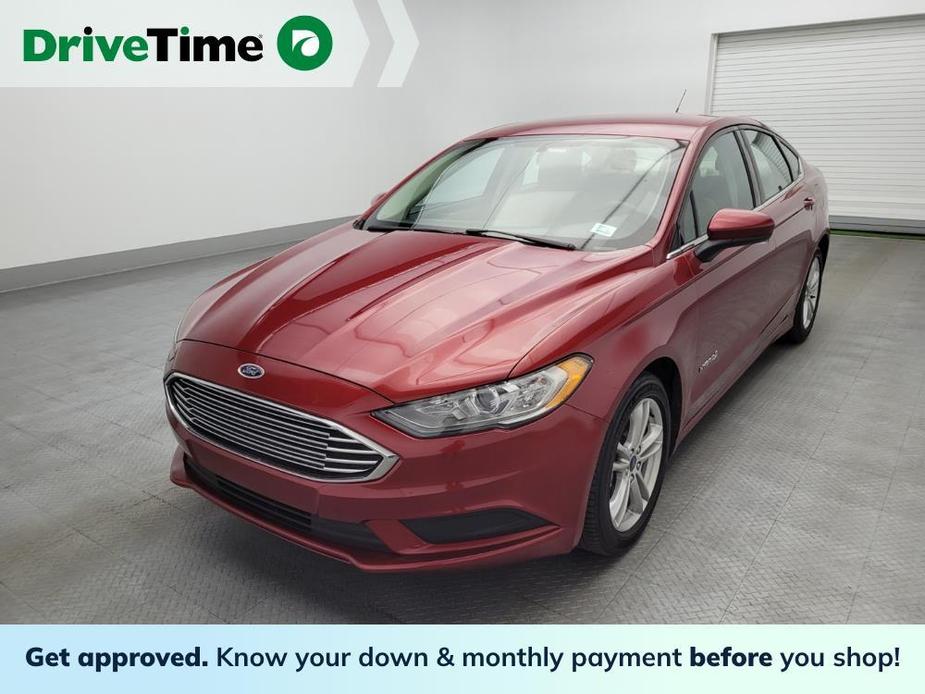 used 2018 Ford Fusion Hybrid car, priced at $15,495