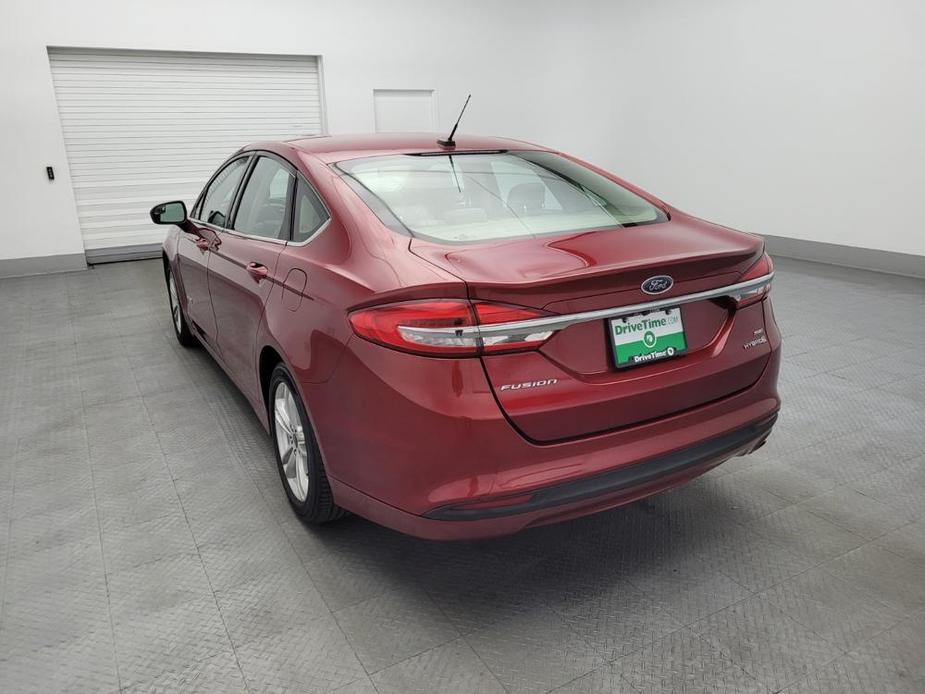 used 2018 Ford Fusion Hybrid car, priced at $15,695