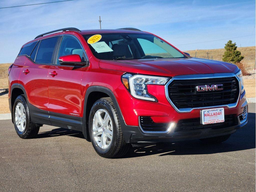 used 2022 GMC Terrain car, priced at $23,995