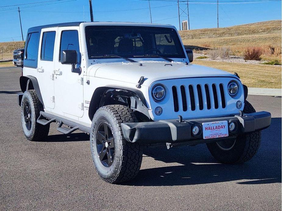 used 2017 Jeep Wrangler Unlimited car, priced at $19,995