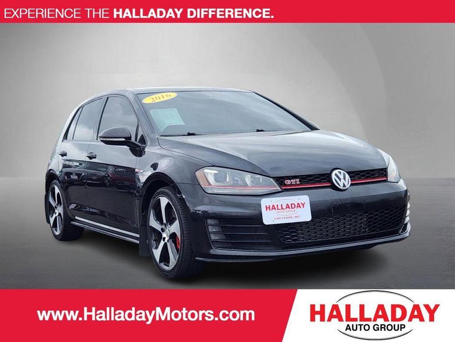 used 2016 Volkswagen Golf GTI car, priced at $14,995