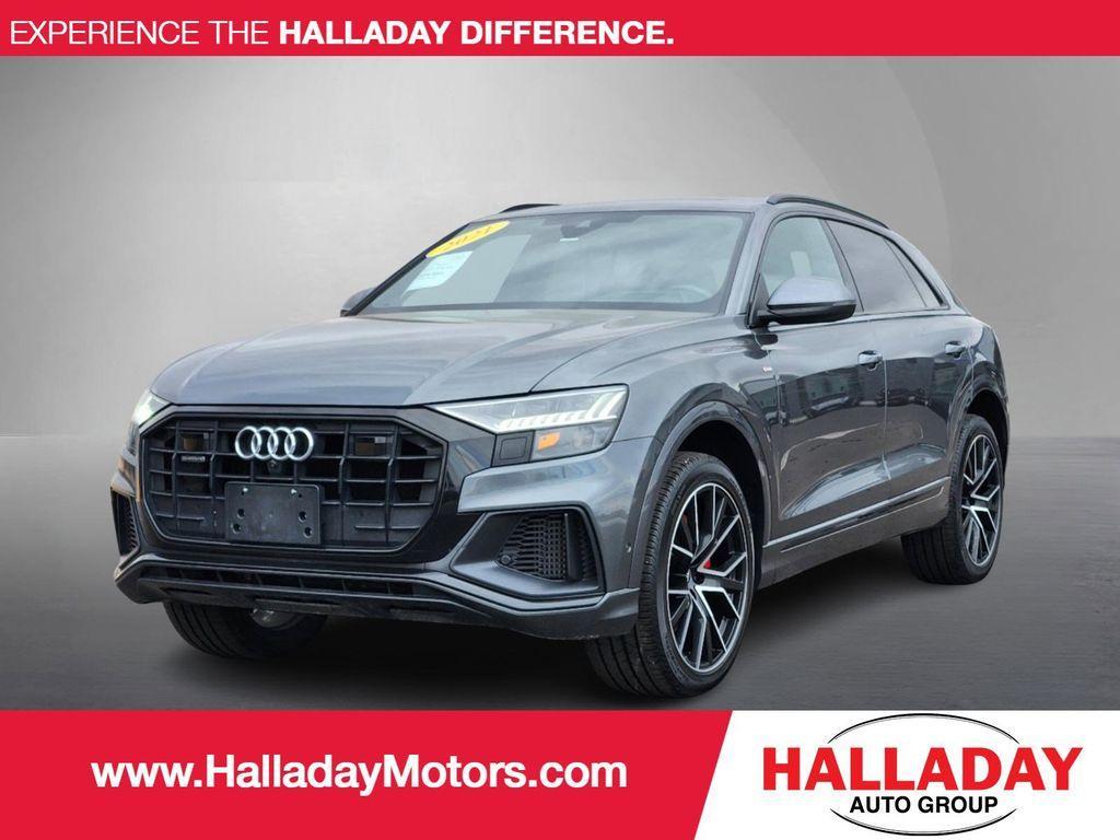 used 2021 Audi Q8 car, priced at $44,995