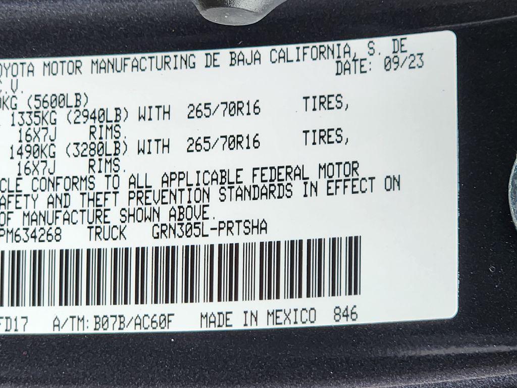 used 2023 Toyota Tacoma car, priced at $39,995