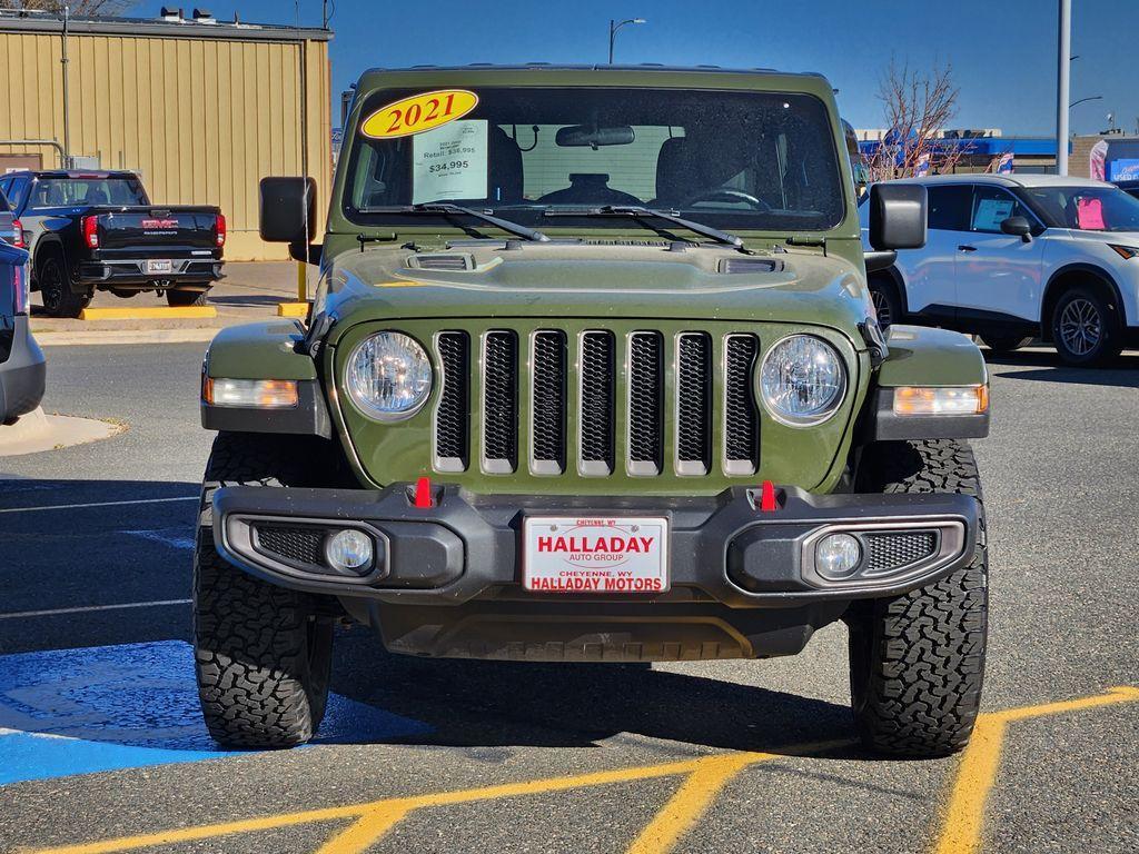 used 2021 Jeep Wrangler Unlimited car, priced at $34,995