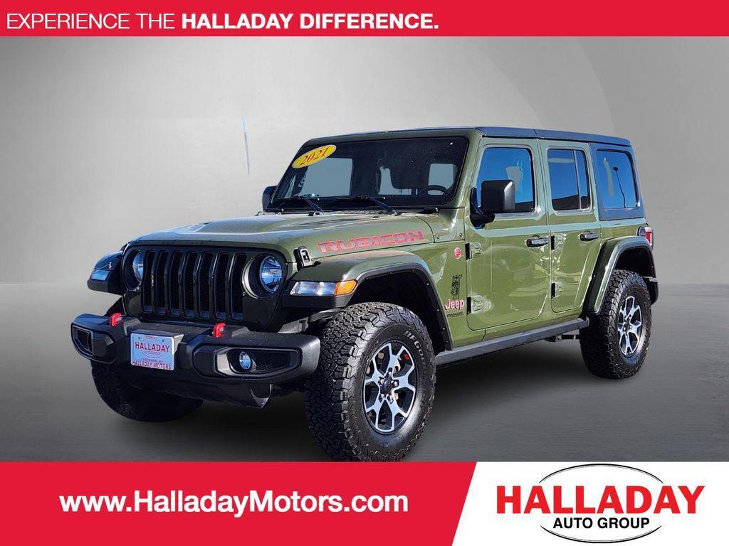 used 2021 Jeep Wrangler Unlimited car, priced at $34,995