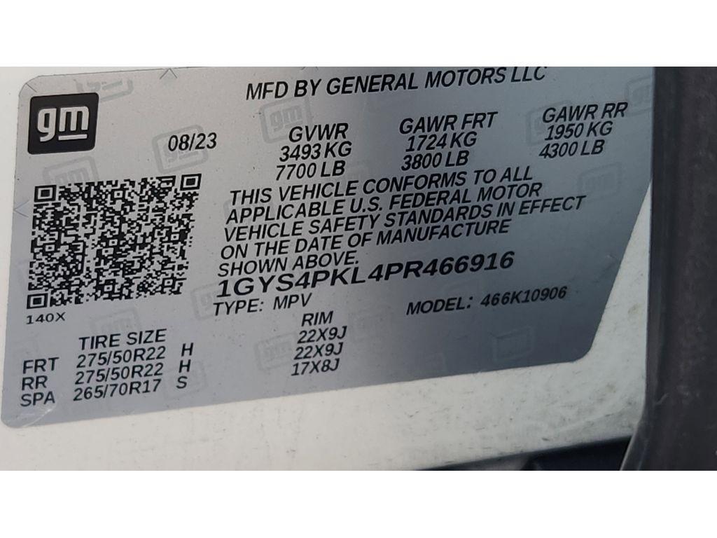 used 2023 Cadillac Escalade ESV car, priced at $80,995