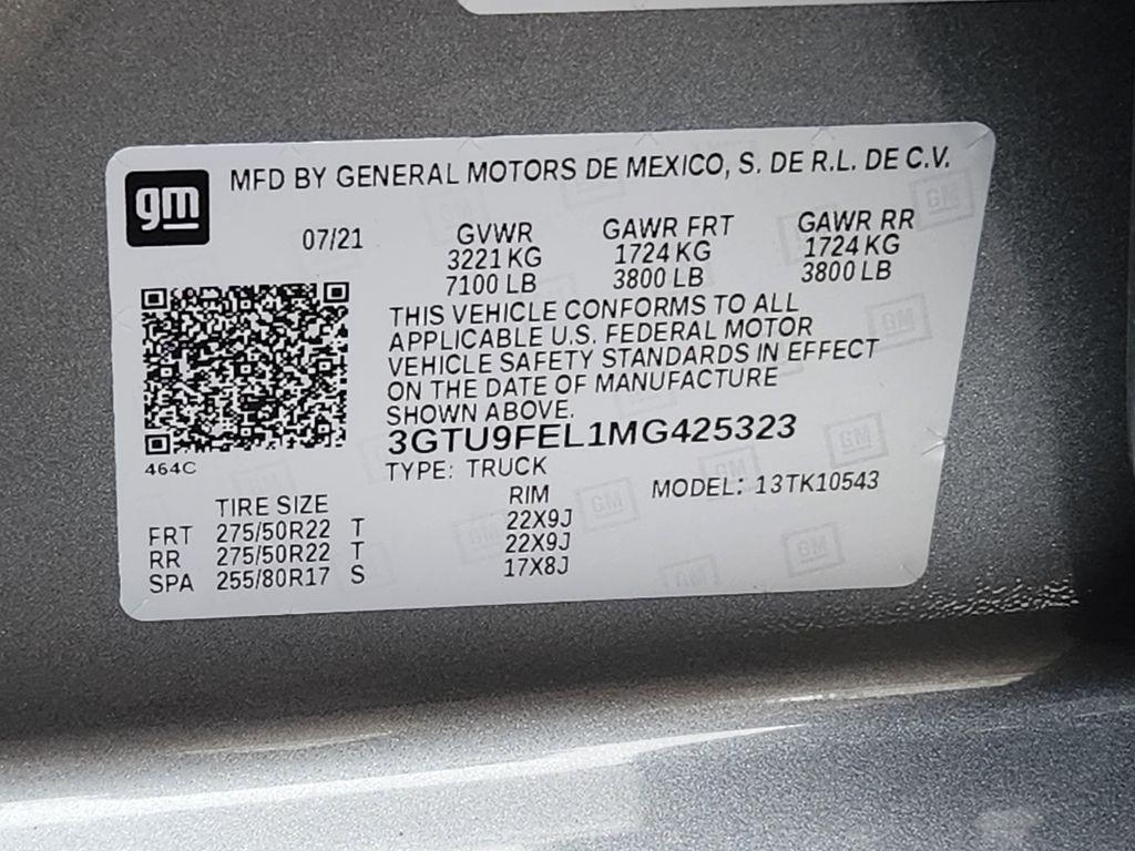 used 2021 GMC Sierra 1500 car, priced at $40,995