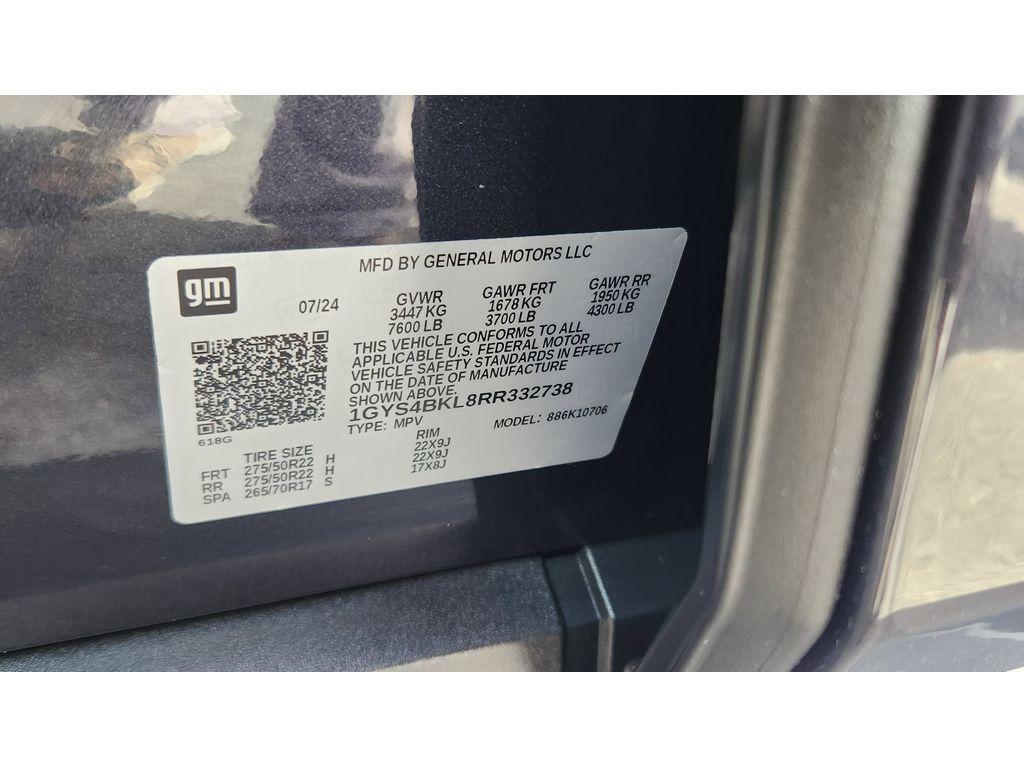 used 2024 Cadillac Escalade car, priced at $85,995