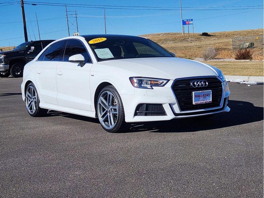 used 2018 Audi A3 car, priced at $23,995