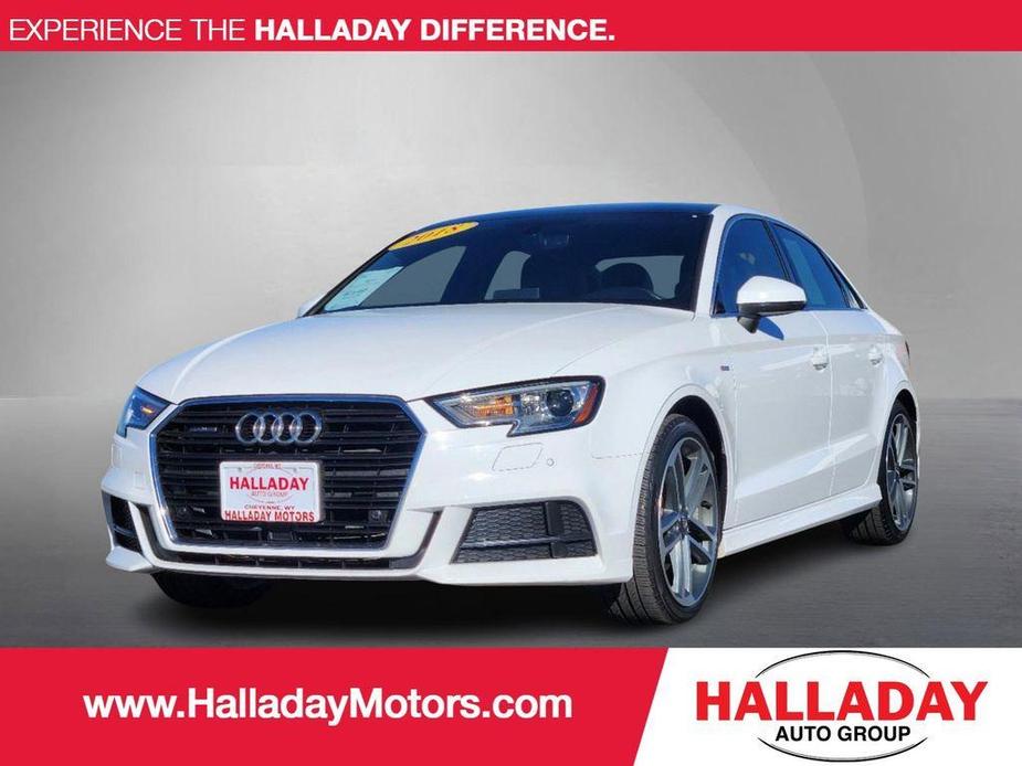 used 2018 Audi A3 car, priced at $23,995