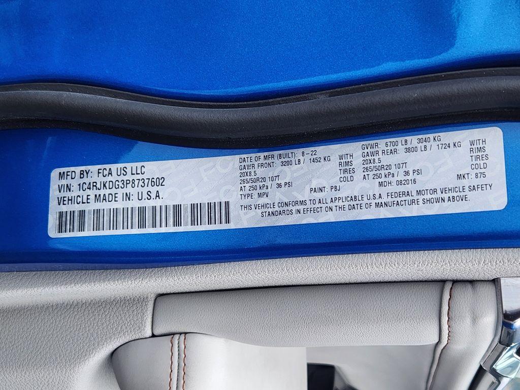 used 2023 Jeep Grand Cherokee L car, priced at $36,995